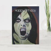 Carte d'anniversaire de "possession" (Devant)