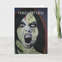 Carte d'anniversaire de "possession"