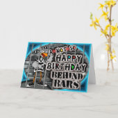 Carte d'anniversaire de prison (Fleur jaune)