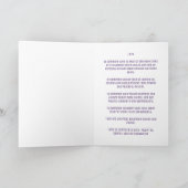Carte d'anniversaire de Purple Space Libra (Intérieur)