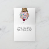 Carte d'anniversaire de quatre glaces (Intérieur)