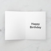 Carte d'anniversaire de régime (Intérieur)