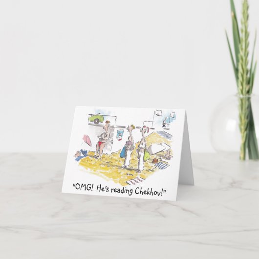 Carte d'anniversaire de réservation (Devant)