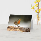 Carte d'anniversaire de Robin de Japonais (Fleur jaune)