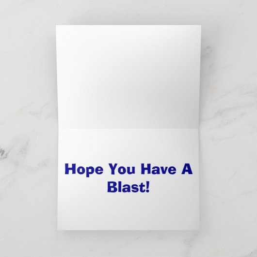 Carte d'anniversaire de Rocket (Intérieur)