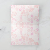 Carte d'anniversaire de roses lumineux de fleurs (Intérieur)