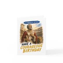 Carte d'anniversaire de Saint Ignace d'Antioche