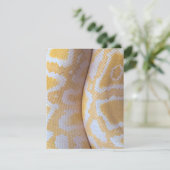 Carte d'anniversaire de serpent Joyeux serpent d'a (Debout devant)