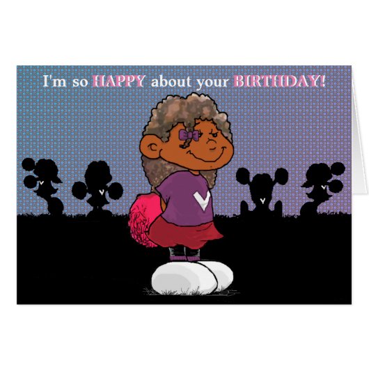 Carte d'anniversaire de Short Sleevez (Devant horizontal)