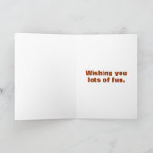 Carte d'anniversaire de Skateboard Dog (Intérieur)