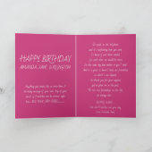 Carte d'anniversaire de soeur (Intérieur)