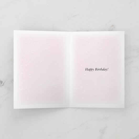 Carte d'anniversaire de soeur (Intérieur)