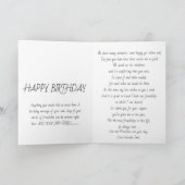 Carte d'anniversaire de soeur (Intérieur)