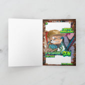 Carte d'anniversaire de son (Intérieur)