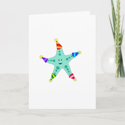 Carte d'anniversaire de Starfish (Devant)