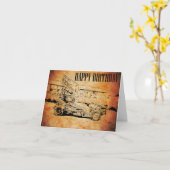 Carte d'anniversaire de Stu Smith (Fleur jaune)