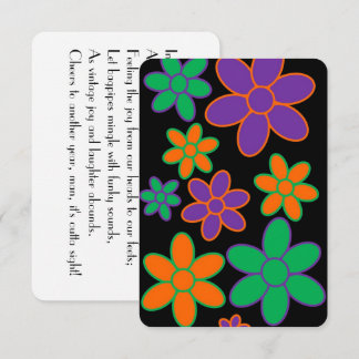 Carte d'anniversaire de style écossais de style le