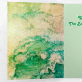 Carte d'anniversaire de surf Dog (Intérieur en premier)