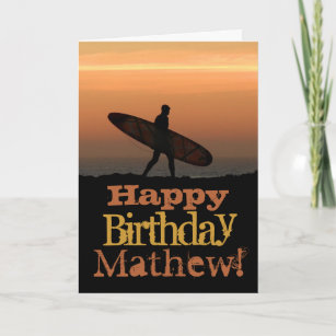 Cartes Planche Surf D Anniversaire Zazzle Be