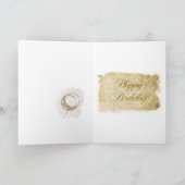 Carte d'anniversaire de Tante (Intérieur)