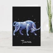 Carte d'anniversaire de Taureau (Devant)