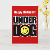 Carte d'anniversaire de tennis avec une citation d (Fleur jaune)