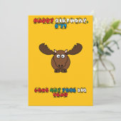 Carte d'anniversaire de Terre-Neuve (Debout devant)