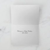 Carte d'anniversaire de tir de roulement de FR-S (Intérieur)