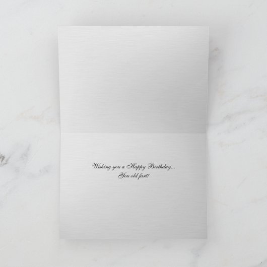 Carte d'anniversaire de tir de roulement de FR-S (Intérieur)