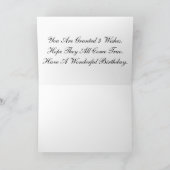 Carte d'anniversaire de type (Intérieur)