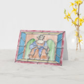Carte d'anniversaire de Virgo Stainverre (Fleur jaune)