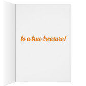 Carte d'anniversaire de voiture classique pour les (Intérieur (Droit))