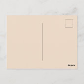 Carte d'anniversaire de Wombat Australien Brun et (Dos)