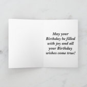 Carte d'anniversaire de Yorkshire Terrier de (Intérieur)