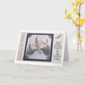 Carte d'anniversaire d'Eagle (Fleur jaune)