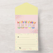 Carte d'anniversaire déchirante pastel mignonne av (À l'intérieur)