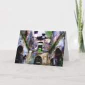 Carte d'anniversaire "Decrepit building" amusante (Dos)