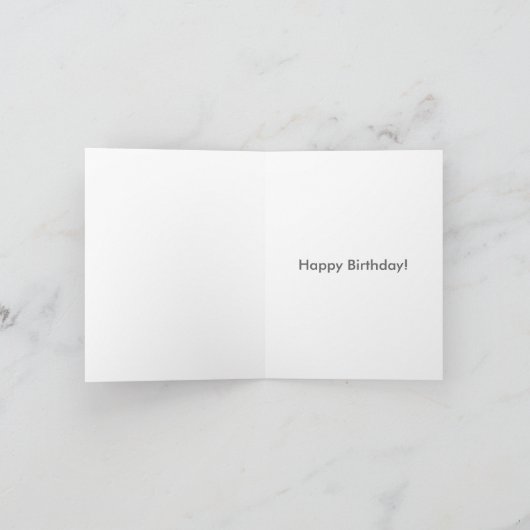 Carte d'anniversaire d'élans (Intérieur)