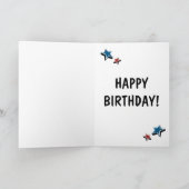 Carte d'anniversaire d'élection personnalisée (Intérieur)