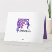 Carte d'anniversaire des alpinistes (Dos)