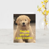 Carte d'anniversaire des Aventures d'Archie (Fleur jaune)