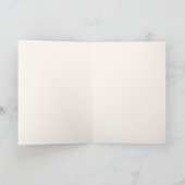 Carte d'anniversaire des chats mignons 8e mariage (Intérieur)