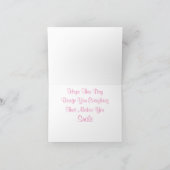 Carte d'anniversaire des colibris (Intérieur)