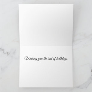 Carte d'anniversaire des fleurs Hollyhock