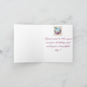 carte d'anniversaire des oiseaux chanteurs (Intérieur)