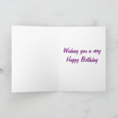 Carte d'anniversaire des pingouins dansants (Intérieur)