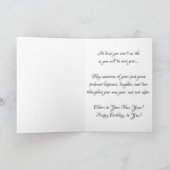 Carte d'Anniversaire "Des temps meilleurs" (Intérieur)