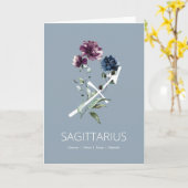 Carte d'anniversaire des traits floraux (Fleur jaune)