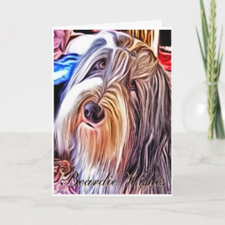 Carte d'anniversaire des Voeux d'ours