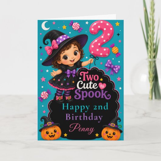 Carte d'anniversaire Deux Trop Mignons pour Effray (Devant)